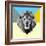 Party Lion-Lisa Kroll-Framed Art Print