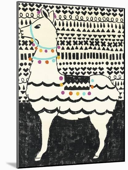 Party Llama II-Chariklia Zarris-Mounted Art Print