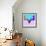 Party Moose in Glasses-Lisa Kroll-Framed Premium Giclee Print displayed on a wall