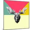 Party Moose-Lisa Kroll-Mounted Art Print
