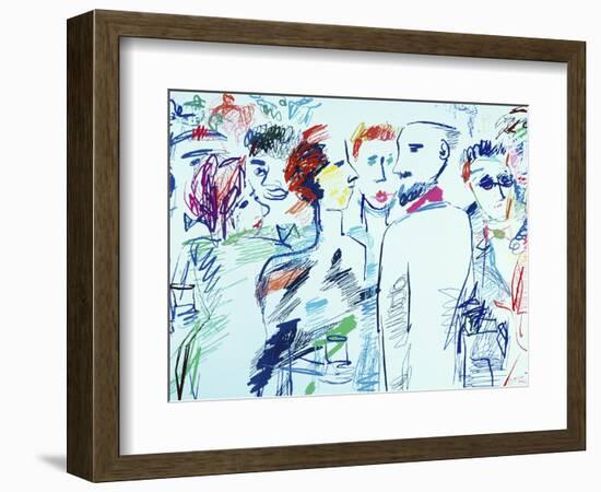 Party No.2-Diana Ong-Framed Giclee Print