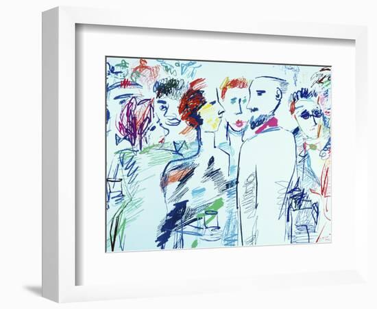 Party No.2-Diana Ong-Framed Giclee Print