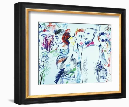 Party No.2-Diana Ong-Framed Giclee Print