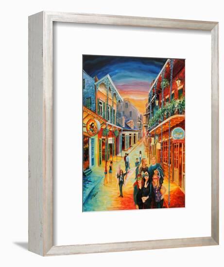 Party on Bourbon Street-Diane Millsap-Framed Art Print