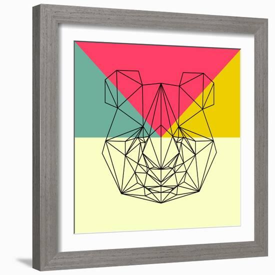 Party Panda-Lisa Kroll-Framed Premium Giclee Print