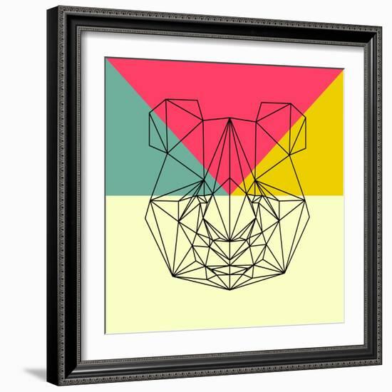 Party Panda-Lisa Kroll-Framed Premium Giclee Print