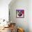 Party Panther in Glasses-Lisa Kroll-Framed Stretched Canvas displayed on a wall