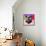 Party Panther in Glasses-Lisa Kroll-Framed Stretched Canvas displayed on a wall