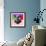 Party Panther in Glasses-Lisa Kroll-Framed Art Print displayed on a wall