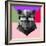 Party Panther in Glasses-Lisa Kroll-Framed Art Print