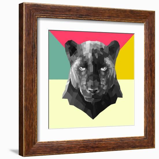 Party Panther-Lisa Kroll-Framed Art Print