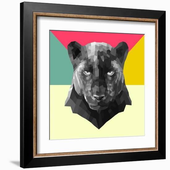 Party Panther-Lisa Kroll-Framed Art Print