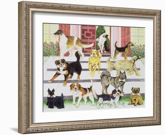 Party Presents-Pat Scott-Framed Giclee Print