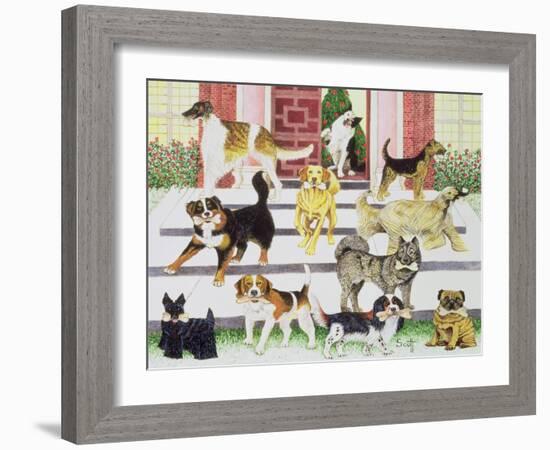 Party Presents-Pat Scott-Framed Giclee Print