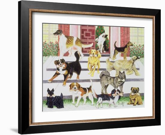 Party Presents-Pat Scott-Framed Giclee Print