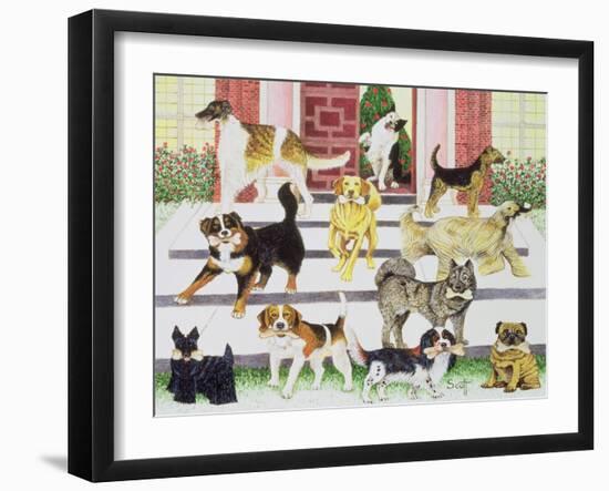 Party Presents-Pat Scott-Framed Giclee Print