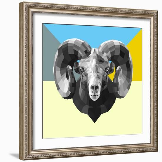 Party Ram-Lisa Kroll-Framed Premium Giclee Print