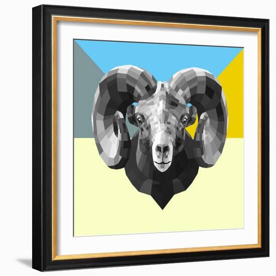 Party Ram-Lisa Kroll-Framed Premium Giclee Print