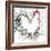 Party Rooster I-Gregory Gorham-Framed Art Print