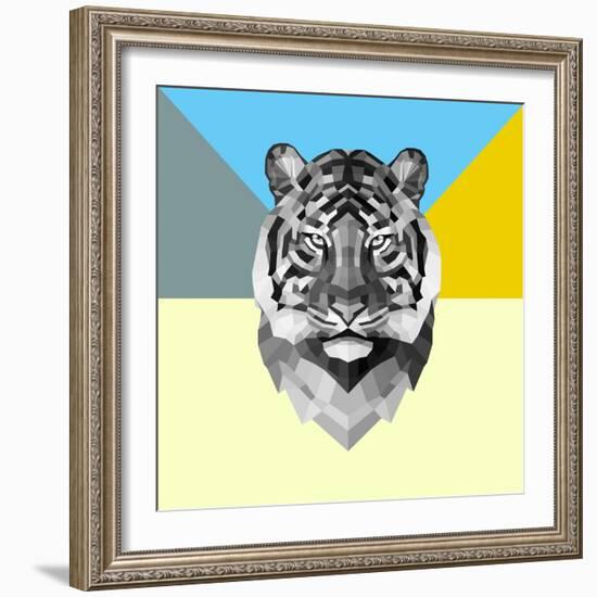 Party Tiger-Lisa Kroll-Framed Art Print