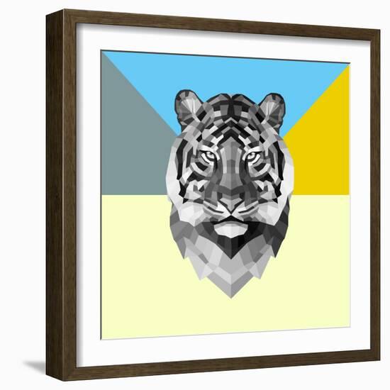 Party Tiger-Lisa Kroll-Framed Art Print