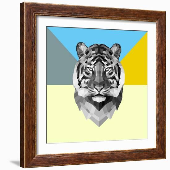 Party Tiger-Lisa Kroll-Framed Art Print