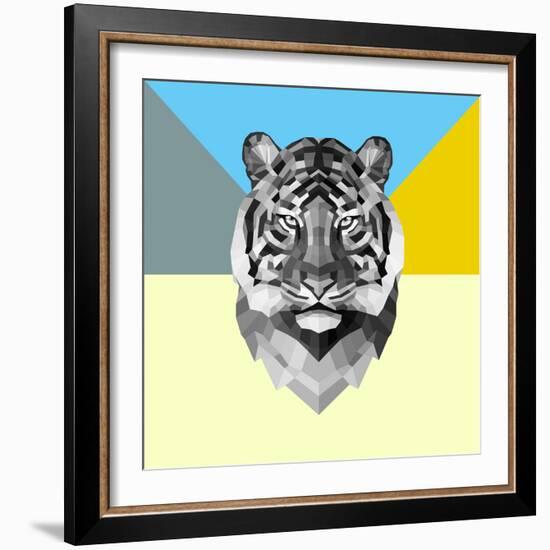 Party Tiger-Lisa Kroll-Framed Art Print