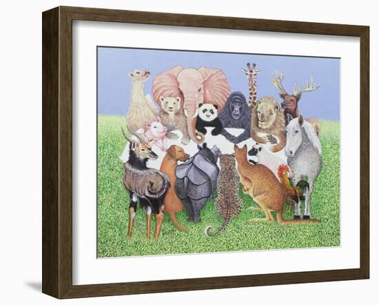 Party Time, 2007-Pat Scott-Framed Giclee Print