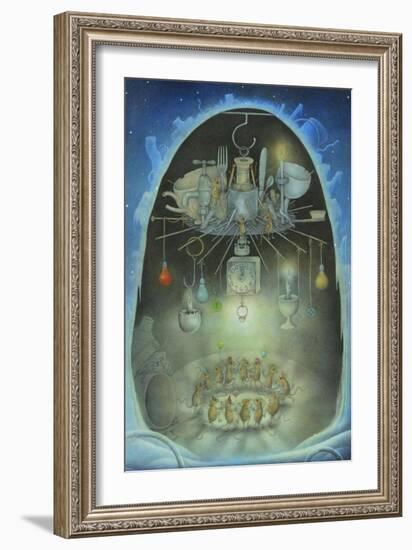 PARTY TIME IN THE DUMP-Wayne Anderson-Framed Giclee Print