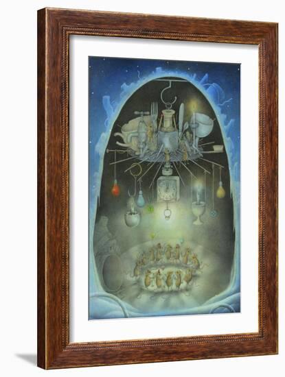 PARTY TIME IN THE DUMP-Wayne Anderson-Framed Giclee Print