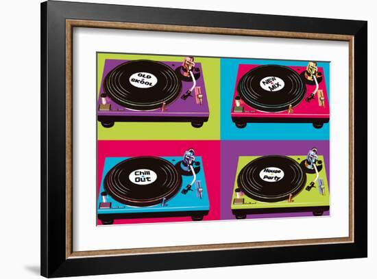 Party Tunes II-Ben James-Framed Giclee Print