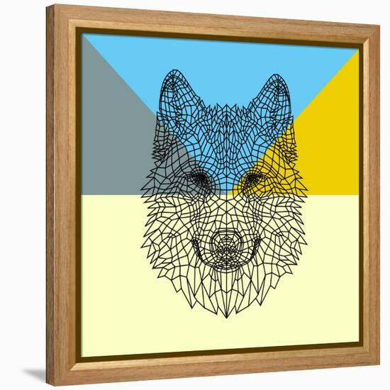 Party Woolf-Lisa Kroll-Framed Stretched Canvas