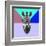 Party Zebra in Glasses-Lisa Kroll-Framed Art Print