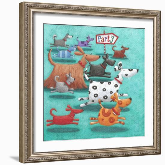 Party-Peter Adderley-Framed Art Print