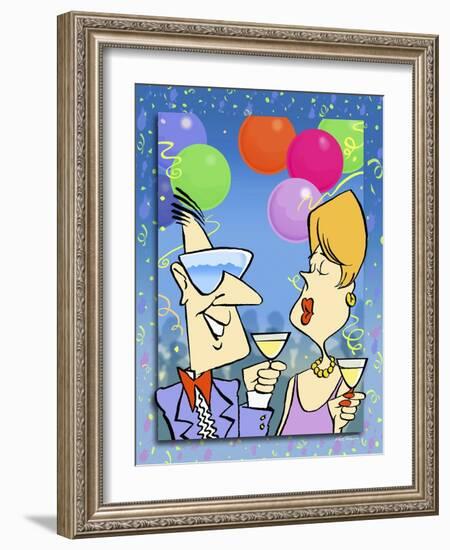 Party-Nate Owens-Framed Giclee Print