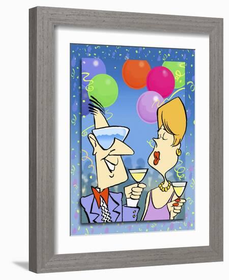 Party-Nate Owens-Framed Giclee Print