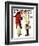 "Partygoers" Saturday Evening Post Cover, March 9,1935-Norman Rockwell-Framed Giclee Print