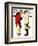 "Partygoers" Saturday Evening Post Cover, March 9,1935-Norman Rockwell-Framed Giclee Print