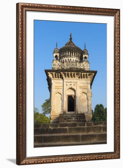 Parvati temple with architectural elements of three religions, Islam, Buddhism and Hinduism, India-G&M Therin-Weise-Framed Photographic Print