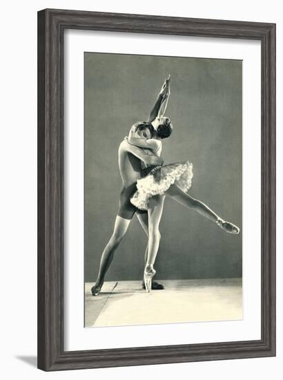 Pas De Deux-null-Framed Art Print