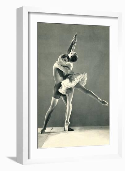 Pas De Deux-null-Framed Art Print