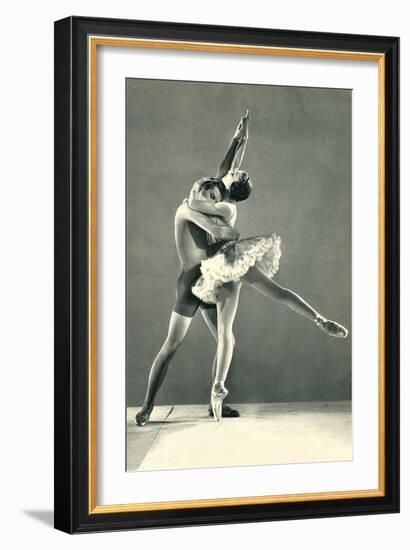 Pas De Deux-null-Framed Art Print