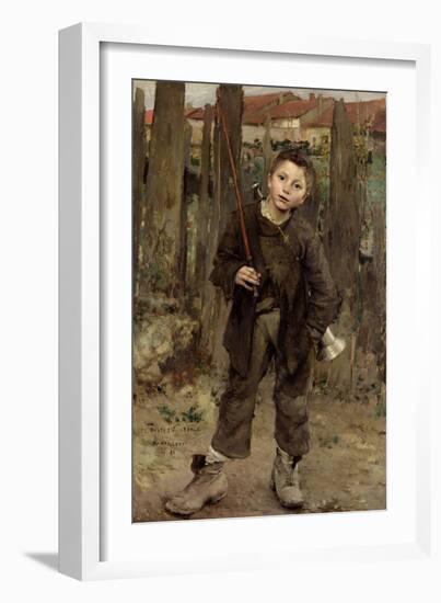 Pas Meche, 1882-Jules Bastien-Lepage-Framed Giclee Print