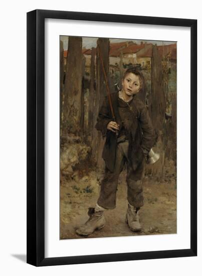 Pas Mèche (Nothing Doin), 1882-Jules Bastien-Lepage-Framed Giclee Print