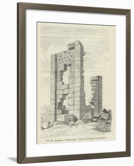 Pasargadae, Funereal Tower-null-Framed Giclee Print