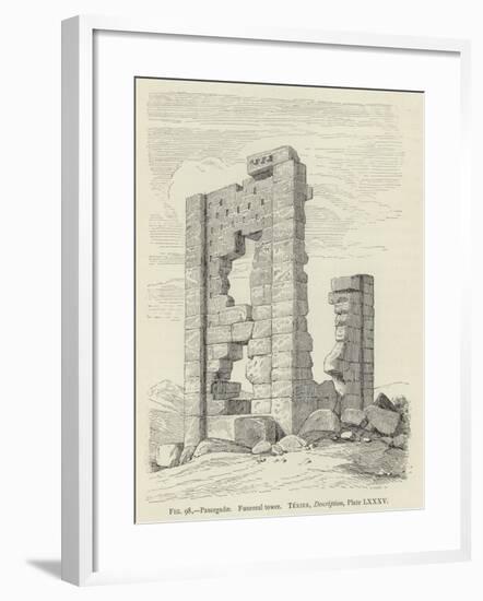 Pasargadae, Funereal Tower-null-Framed Giclee Print