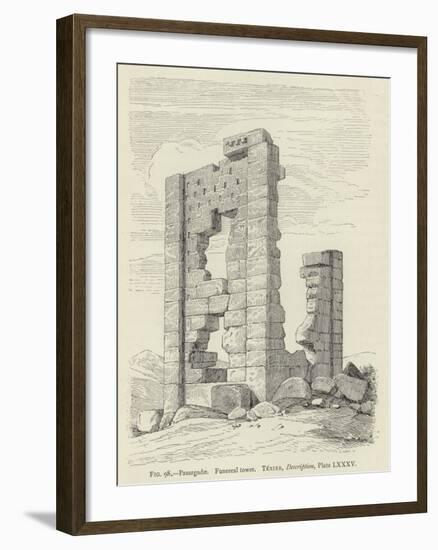 Pasargadae, Funereal Tower-null-Framed Giclee Print