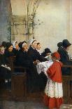 The Blessed Bread, C1879-Pascal Adolphe Jean Dagnan-Bouveret-Giclee Print