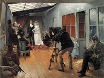 Wedding at the Photographer'S, 1878-1879-Pascal Adolphe Jean Dagnan-Bouveret-Giclee Print