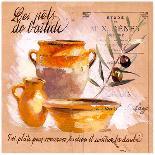 Pots bastide olive-Pascal Cessou-Art Print
